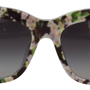 Dolce &amp; Gabbana Elegantes gafas de sol con degradado multicolor negro