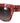 Dolce &amp; Gabbana Elegant Red Lace Detail Sunglasses