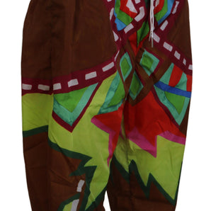 Dsquared² Exclusive Multicolor Printed Swim Shorts