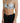 Dolce & Gabbana Silver Holographic Effect Bustier Brassiere Top