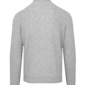 Malo Elegant Wool Cashmere Turtleneck Sweater