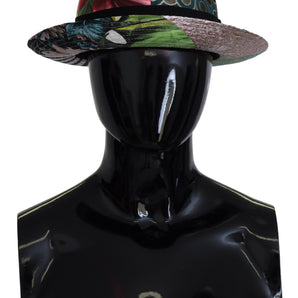 Dolce &amp; Gabbana Eclectic Chic Multicolor Fedora Cap