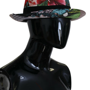 Dolce &amp; Gabbana Eclectic Chic Multicolor Fedora Cap