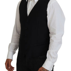 Dolce &amp; Gabbana Elegant Single Breasted Formal Vest