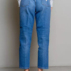 Don The Fuller Elevated Blue High-Waist Denim for Women