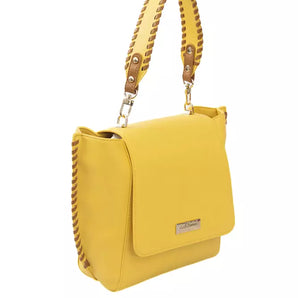 Baldinini Trend Yellow Polyurethane Women Crossbody