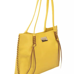 Baldinini Trend Yellow Polyurethane Women Handbag