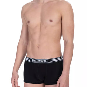 Bikkembergs Black Cotton Men Trunk