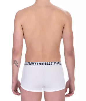 Bikkembergs White Cotton Men's Trunk