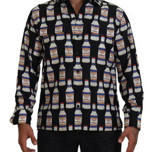 Dolce & Gabbana Elegant Silk Casual Long Sleeve Shirt