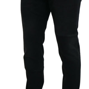 Dolce &amp; Gabbana Chic Black Skinny Denim Jeans