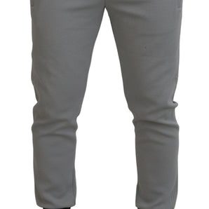 Dolce & Gabbana Elegant Grey Jogger Pants