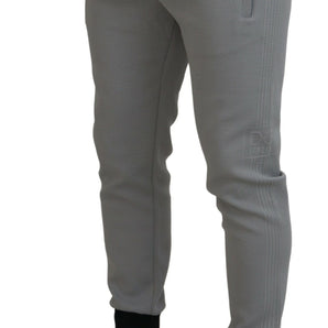 Dolce &amp; Gabbana Elegant Gray Jogger Pants