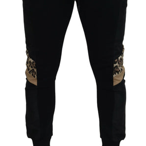 Dolce & Gabbana Elegant Black Jogger Pants for the Modern Man