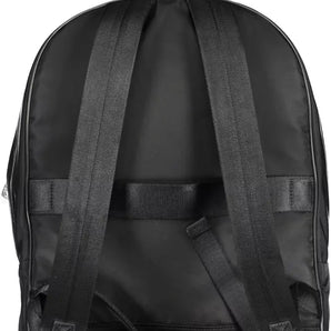 Guess Jeans Black Polyamide Men Backpack