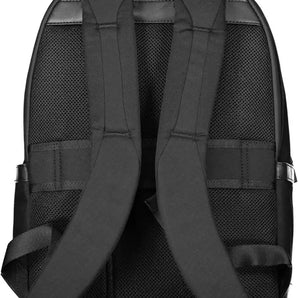 Tommy Hilfiger Black Nylon Men Backpack