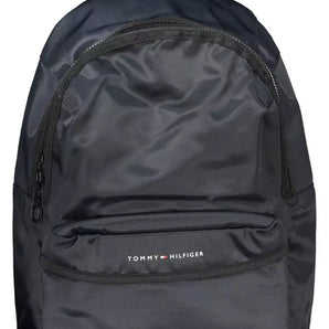 Tommy Hilfiger Blue Polyester Men Backpack