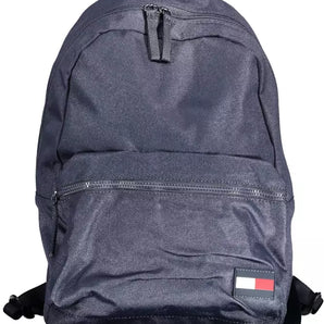 Tommy Hilfiger Blue Polyester Men Backpack