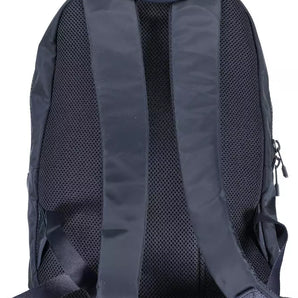 Tommy Hilfiger Blue Polyester Men Backpack