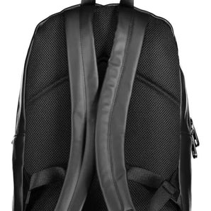 Calvin Klein Black Polyester Men Backpack