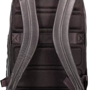 Piquadro elegante mochila marrón tecnológica