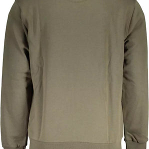 La Martina Green Cotton Men Sweater