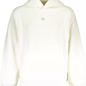 Calvin Klein White Cotton Men Sweater