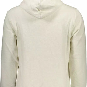 Calvin Klein White Cotton Men Sweater