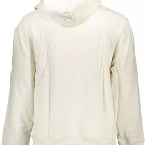 Calvin Klein White Cotton Men Sweater