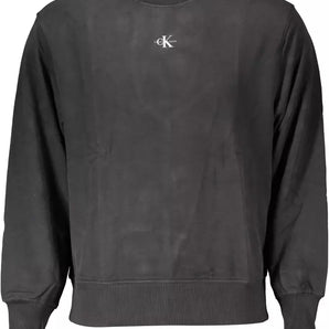 Calvin Klein Black Cotton Men Sweater