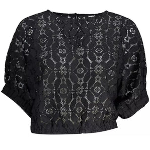 Desigual Black Polyester Women Blouse