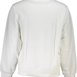 Calvin Klein White Cotton Men Sweater