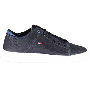 Tommy Hilfiger Blue Polyester Men Sneaker