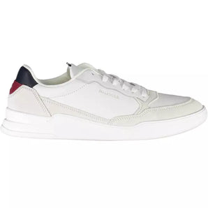 Tommy Hilfiger White Leather Men Sneaker