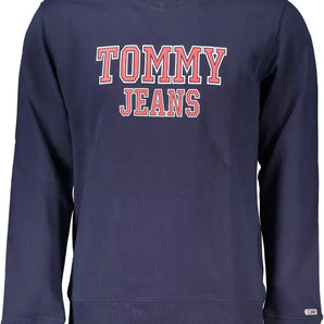 Tommy Hilfiger Blue Cotton Men Sweater