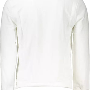 Cavalli Class White Cotton Men Sweater