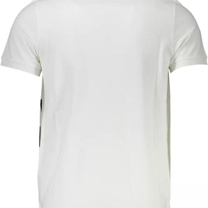 Cavalli Class White Cotton Men Polo