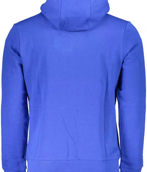 La Martina Sudadera Con Capucha Bordada Azul Chic