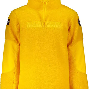 Napapijri Yellow Polyester Men Sweater