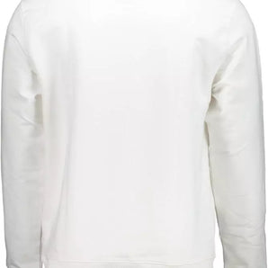 Tommy Hilfiger White Cotton Men Sweater