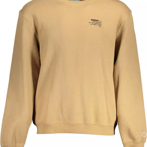 Guess Jeans Beige Cotton Mens Sweater