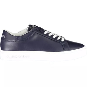 Calvin Klein Blue Leather Men Sneaker