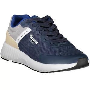 Carrera Sleek Blue Sneakers with Contrasting Accents