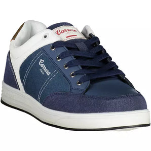 Carrera Blue Eco Leather Men Sneaker