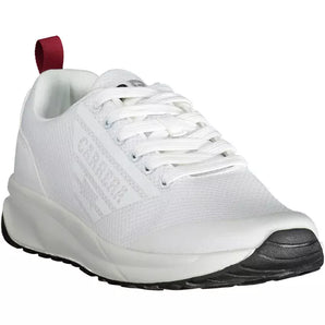 Carrera Sleek White Sports Sneakers with Contrast Accents