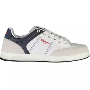 Carrera Sleek White Sports Sneakers with Contrasting Accents