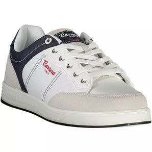 Carrera Sleek White Sports Sneakers with Contrasting Accents