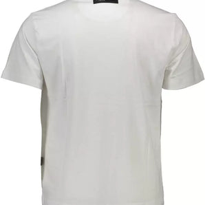 Plein Sport White Cotton Men T-Shirt