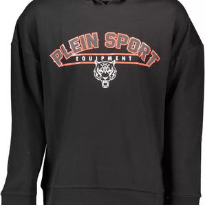 Plein Sport Black Cotton Men Sweater