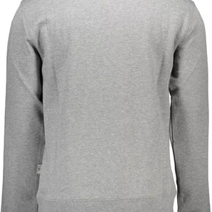 Plein Sport Gray Cotton Men Sweater